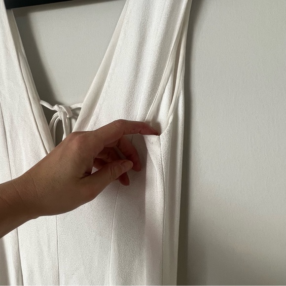 NWT High End Brand HANSCOOL V-Neck Midi Dress - Picture 11 of 11